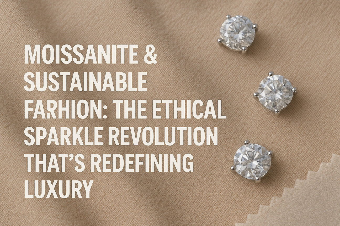 Moissanite & Sustainable Fashion: The Ethical Sparkle Revolution That’s Redefining Luxury